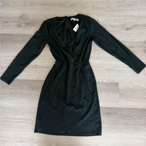 LOFT Emerald Green Long Sleeve Dress